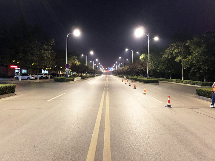 桓臺縣漁洋街、中心大街路燈節(jié)能改造工程